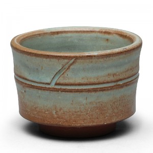 Jun Kiln Pottery Tea Cup-Bamboo Stem