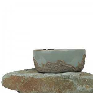 Mr.Zhang-Imperial Jade Glaze Pottery Tea Cup-Sea of Clouds