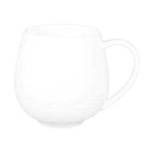 Customizable White Porcelain Mug-B