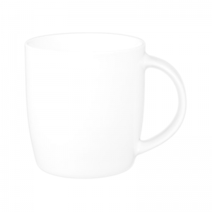 Customizable White Porcelain Mug-C