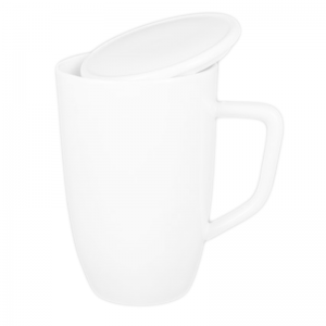 Customizable White Porcelain Mug-E