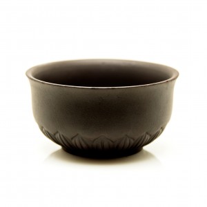 Zi Sha-Purple Clay Tea Cup-Lotus Throne-40ml