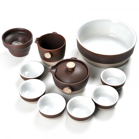 Yun Kiln Tea Set-Unearthed Miracle-Murrey-11 Items/Set