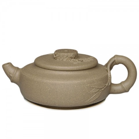 Zi Sha-Duan(Tuan) Clay Tea Pot-350ML-Bamboo Series-P