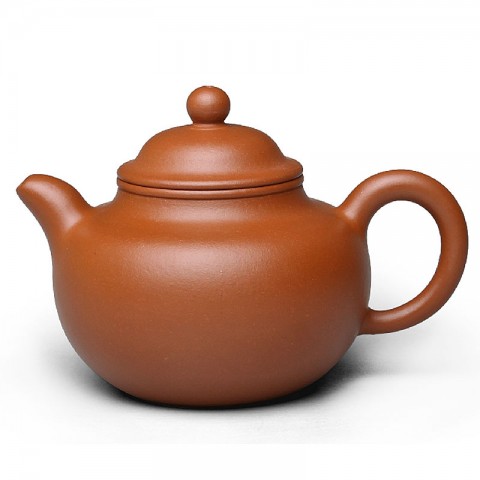 Zi Sha-Red Clay Tea Pot-200ML-Knob-A