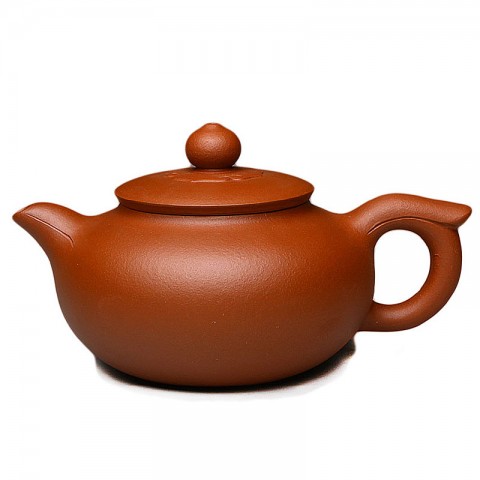 Zi Sha-Red Clay Tea Pot-280ML-Silence Blooming