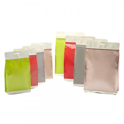 Colorful PE Stand-up Zipper Pouch/Bag with Aluminium Foil Lamination
