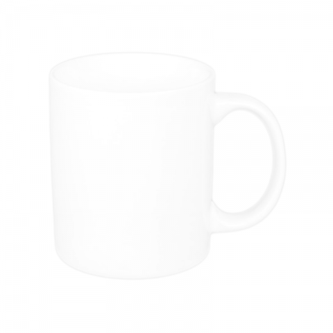 Customizable White Porcelain Mug-A