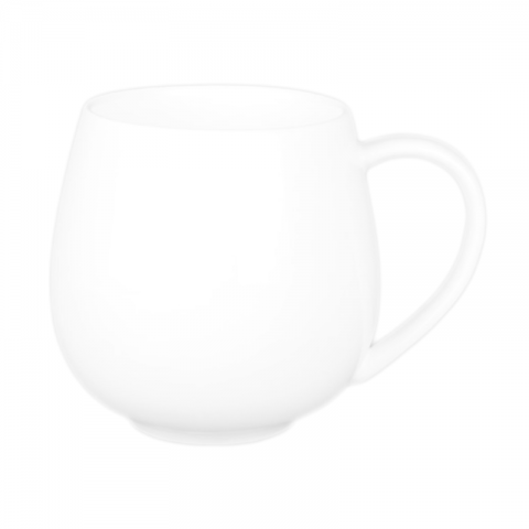 Customizable White Porcelain Mug-B
