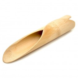 Bamboo Tea Scoop(Spoon)-Scroll