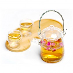Glass Tea Pot Set-Cristal Room
