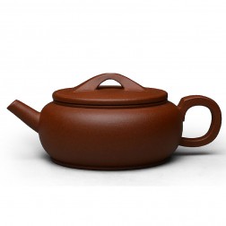 Zi Sha-Di Cao Qing Purple Clay Tea Pot-220ML-Dignified
