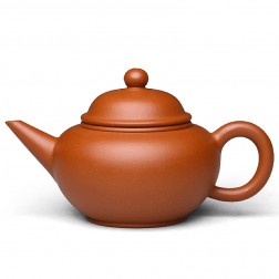 Zi Sha-Red Clay Tea Pot-180ML-Upright