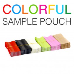 Colorful Aluminium Coating Small Sample Pouch/Bag-100pcs