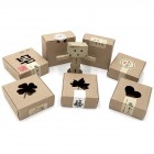 Customizable Kraft Paper Card Box-10 Sizes and 3 Colors Available