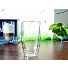 Double-wall Glass Cup-Lovely Woman