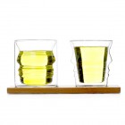 Double-wall Glass Cup Set 