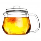 Glass Tea Pot with Strainer-Q-tea
