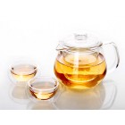 Glass Tea Pot with Strainer-Q-tea