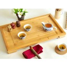 Bamboo Tea Tray-Drainage Type-Flat-3 Sizes Optional