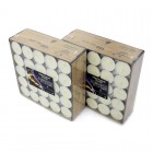 Talent Fareast ® Unscented Tealight Candles Set of 100pcs-14g/pc-4 hours burn time