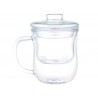Glass Cup with Strainer-Memories