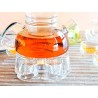 Glass Teapot Warmer-Candle Holder-Love