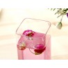 Straight Square Glass Cup