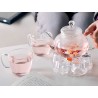 Glass Tea Pot with Strainer-Afternoon Time-Various Sizes Available