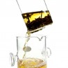 Glass Tea Pot with Strainer-Special Designed for Gong Fu Style Black Tea-Hug