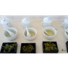 White Porcelain Standard Competition Tasting Set-for Professional Tea Tasting