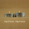 Talent Fareast ® Unscented Tealight Candles Set of 100pcs-14g/pc-4 hours burn time