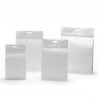 White Kraft Paper with Aluminium Foil Lamination  Standup Zipper Pouch/Bag-C