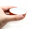 Zi Sha-Red Clay Tea Cup White Glaze inside-Moon Pool-65ml