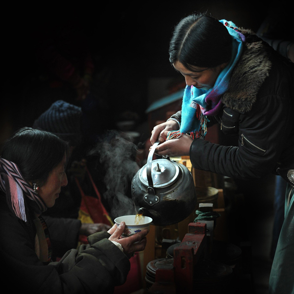 tibetan drink dark tea