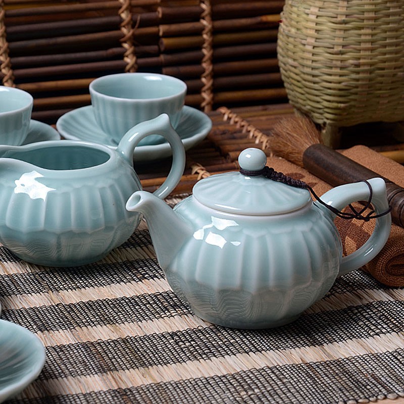 celadon travel tea set