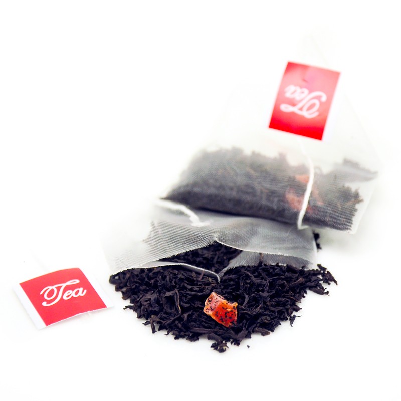 Strawberry Black Tea Pyramid Tea Sachet ESGREEN-Enjoy / Slow / Green